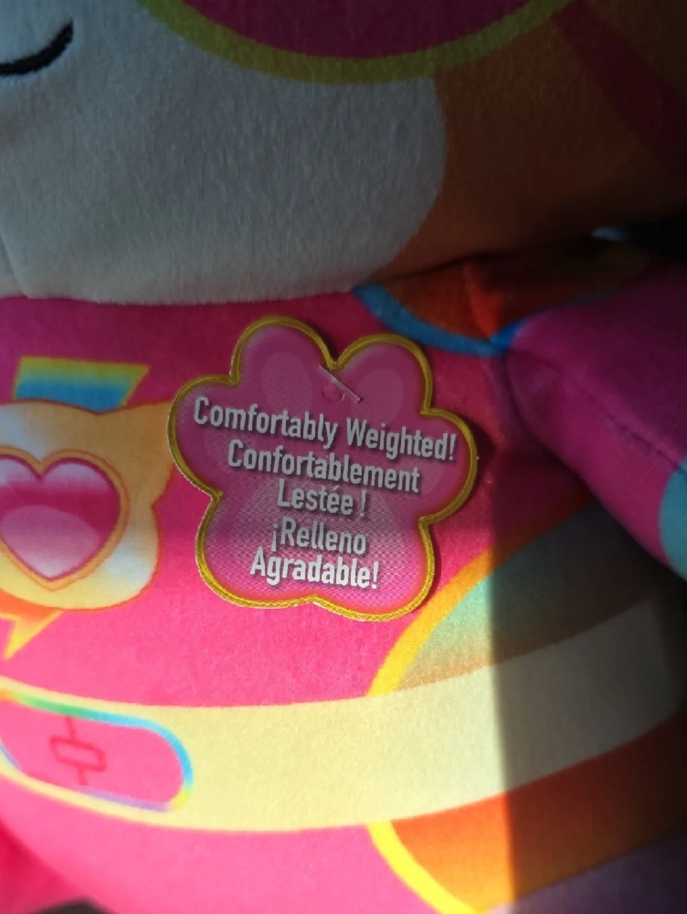 Disney Pink and Orange Superhero Cat Plush